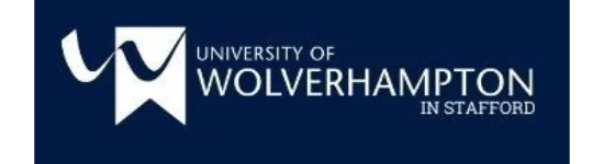 university of wolverhampton in stafford logo
