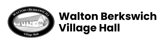 walton berkswich village hall in stafford logo