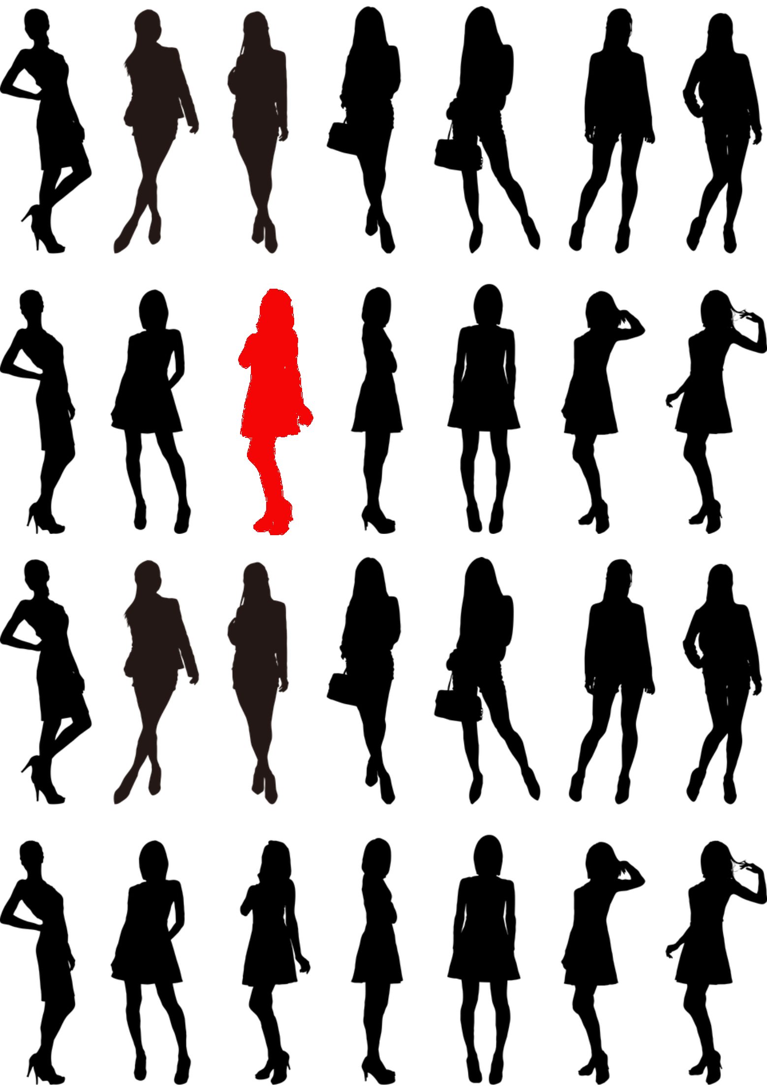 Women's Silhouettes 