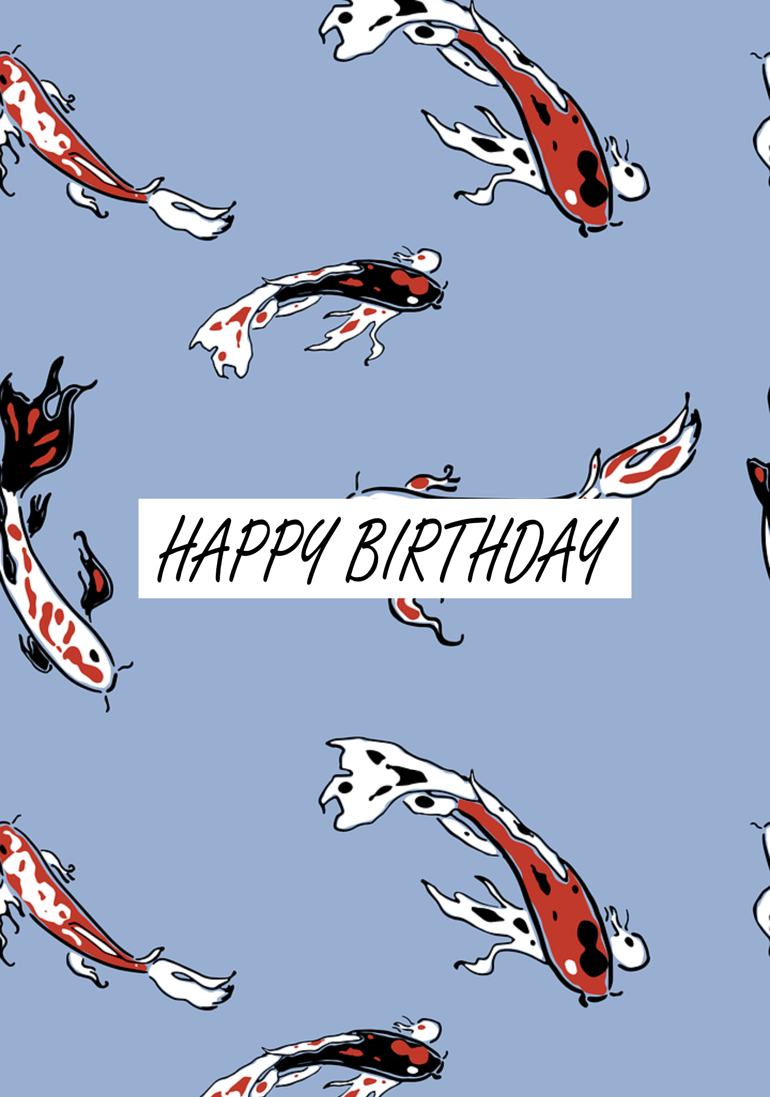 Fish birthday
